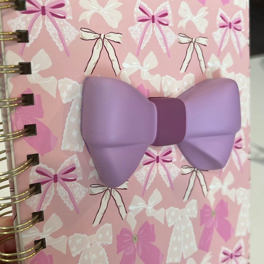 🎀Cute.🎀 BOW NOTEBOOK🎀 - Picture 5 of 16